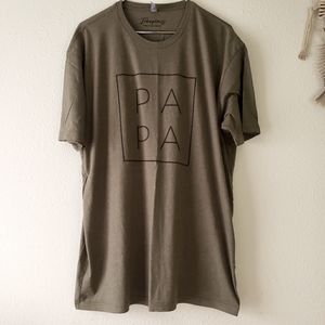Next Level Papa T shirt